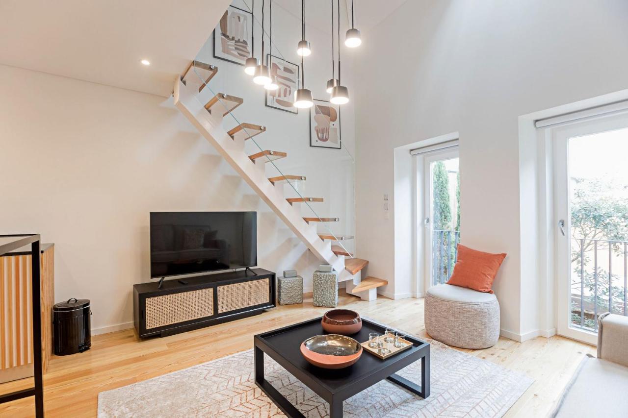 Studio Duplex W Ac Near River Front By Lovelystay Porto Eksteriør billede
