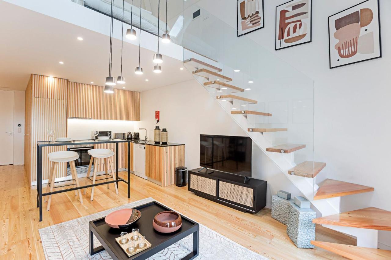 Studio Duplex W Ac Near River Front By Lovelystay Porto Eksteriør billede