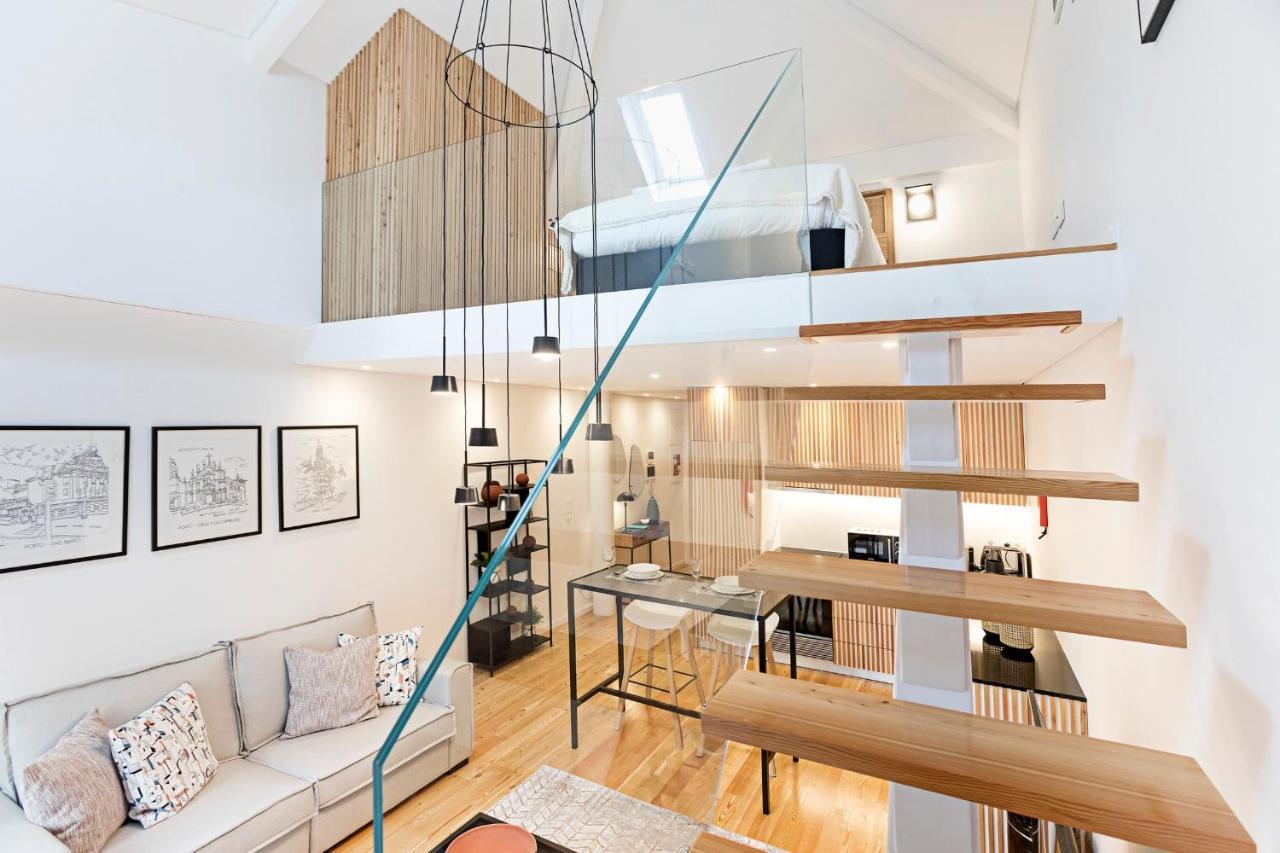 Studio Duplex W Ac Near River Front By Lovelystay Porto Eksteriør billede